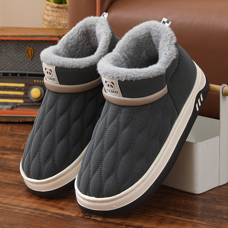 Winter Leather Waterproof Cotton Shoes