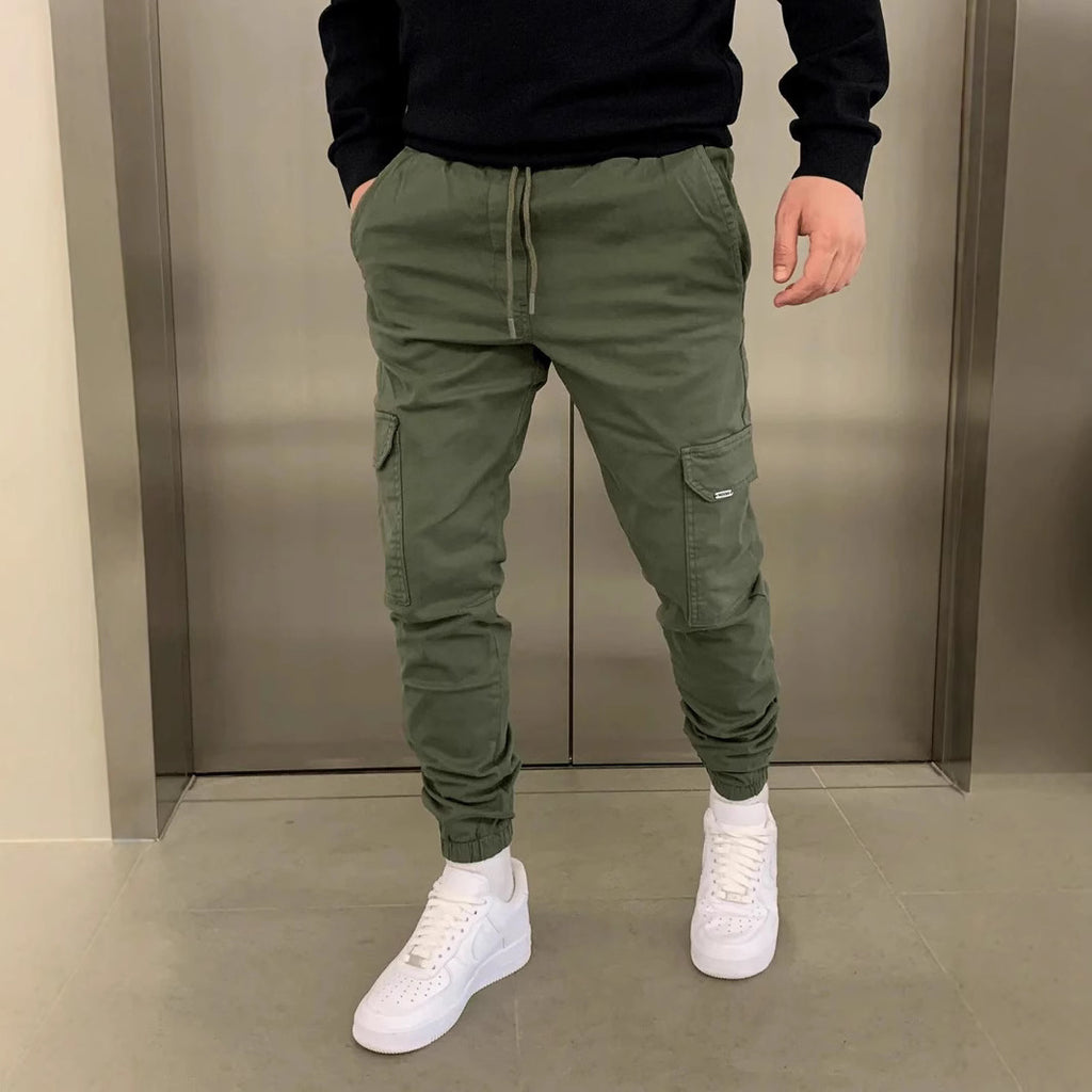 Elastic Sports Baggy Pants