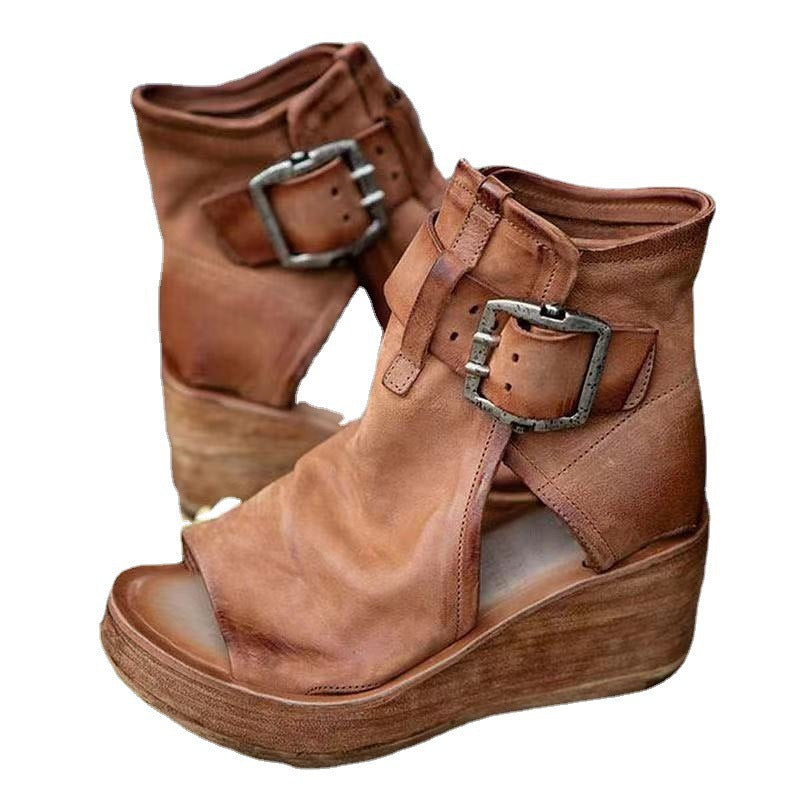 Fashion Hollow Carved Shoes