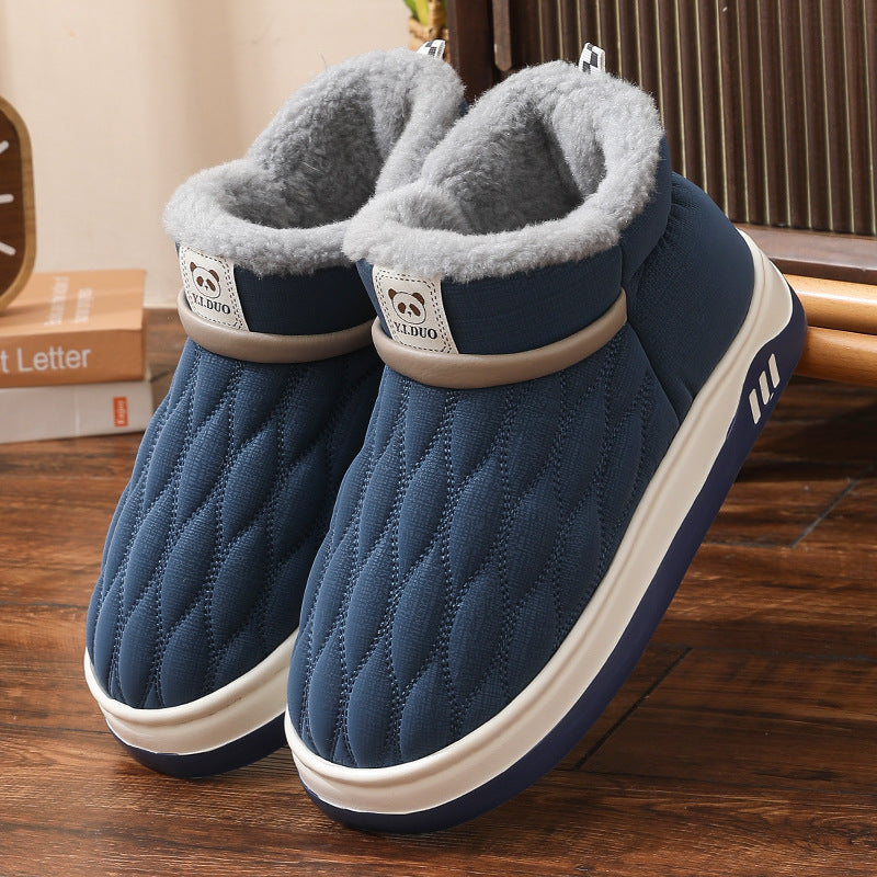 Winter Leather Waterproof Cotton Shoes