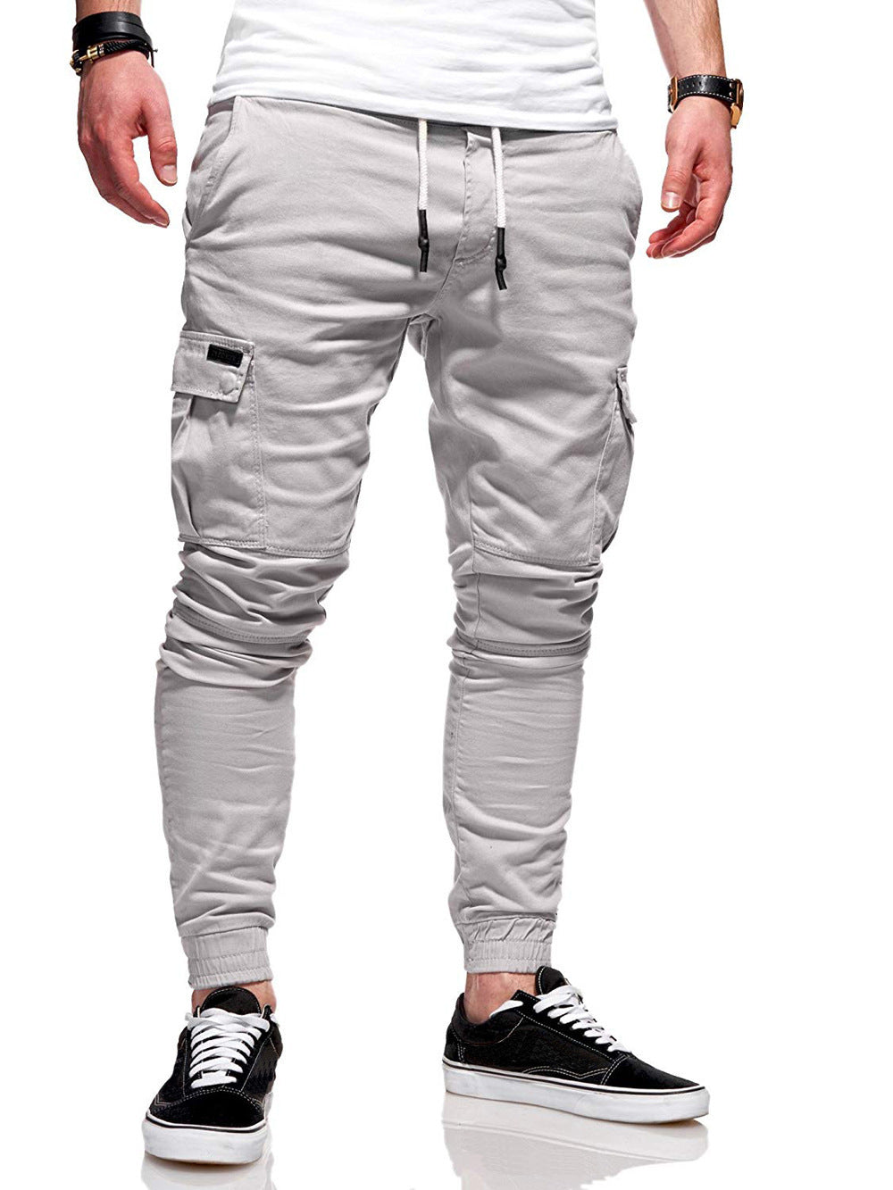 Elastic Sports Baggy Pants