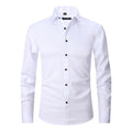 Stretch Shirt Long Sleeve Non-ironing Slim Fit